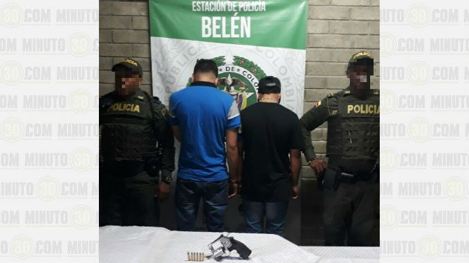 FOTOS: Capturados cuando pretendían atracar a un ciudadano 1 Hurto