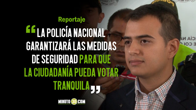‘Medellín ya cuenta con las herramientas necesarias para que los comicios electorales del próximo domingo se desarrollen con normalidad’: secretario de Seguridad