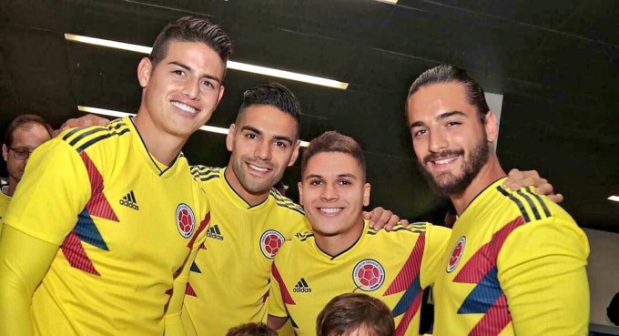 James quiere llegar con Colombia a la semifinal o final del Mundial de Rusia 1 Maluma seleccion