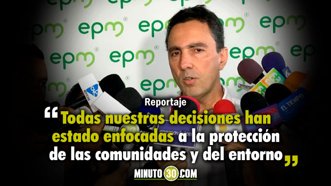 Por contingencia geológica en Hidroituango se evacuará agua por casa de máquinas para la protección de las comunidades