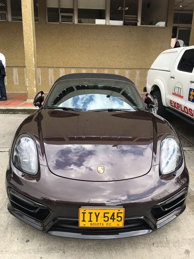 Juez declaró legal la incautación de Porsche y otros bienes de Hugo Aguilar