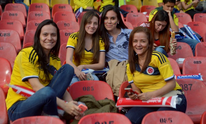 Capitalinos se reunieron en El Campín para despedir la Selección Colombia 2 Seleccion Colombia despedida 2