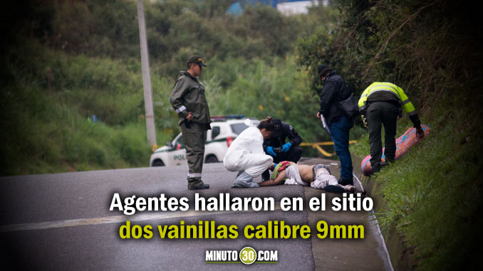Homicidio Medellín Bogotá