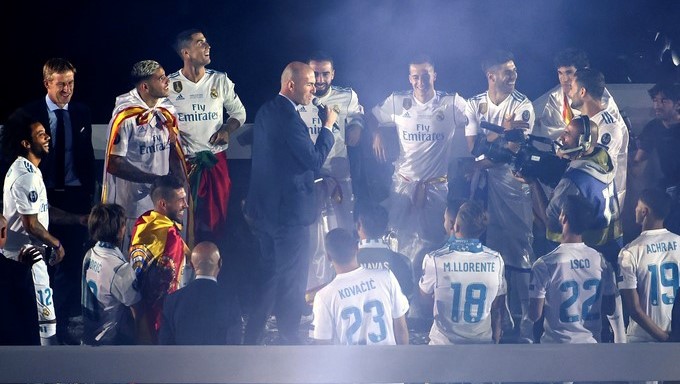 La última sonrisa de Zidane