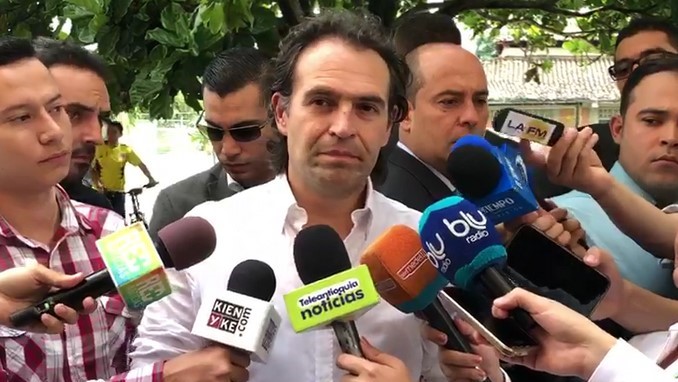 El alcalde Federico Gutiérrez