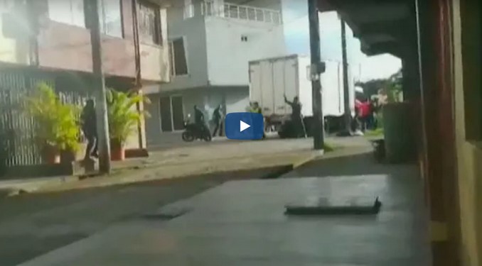 Momentos de pánico En Quibdó por balacera entre policías e integrantes de banda delincuencial