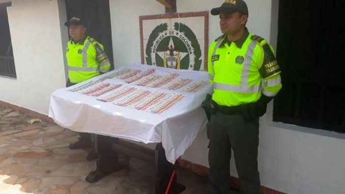 Policía incautó en Santander $4.500.000 en billetes falsos