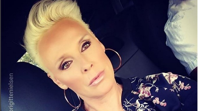 FOTO: Ex de Sylvester Stallone, Brigitte Nielsen presume embarazo a los 54 años