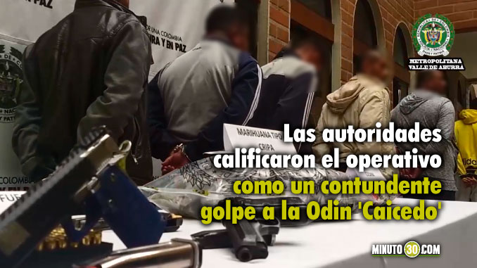 Así cayeron varios integrantes de 'Los Chamizos' y '13 de Noviembre'