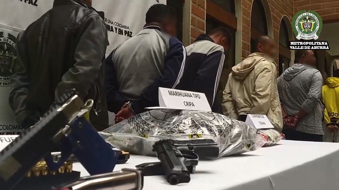 Así cayeron varios integrantes de 'Los Chamizos' y '13 de Noviembre'