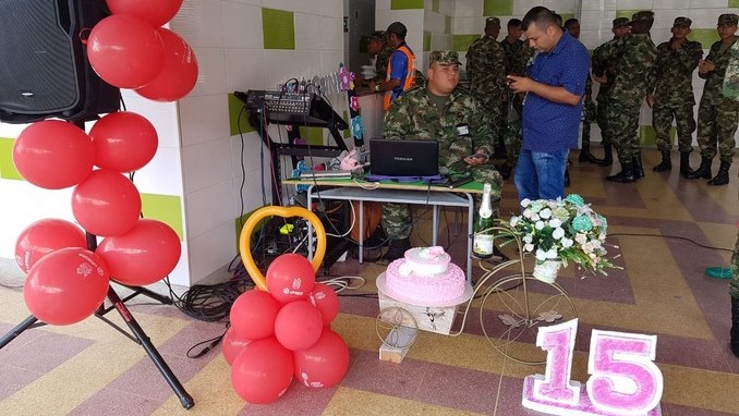 FOTOS: Pese a situación por Hidroituango, joven pudo celebrar sus 15 años