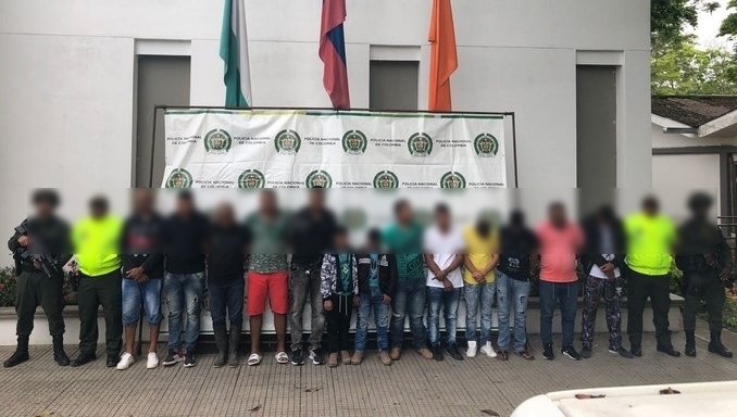 Enviaron a la cárcel a once presuntos integrantes del 'Clan del Golfo' que delinquían en Urabá