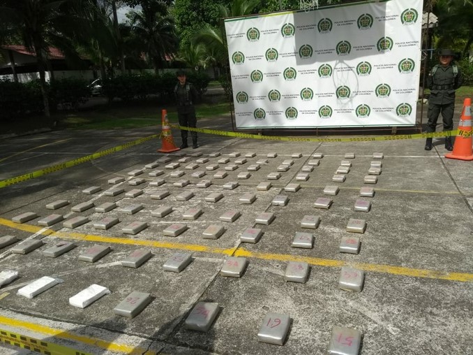 Incautaron 100 kilos de cocaína en Carepa que le pertenecía al 'Clan del Golfo'