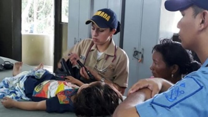 Rescataron a cinco personas que naufragaron en el río Guaviare