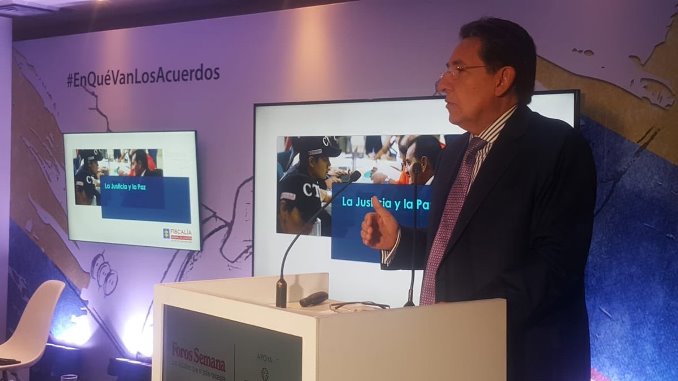 El fiscal general de la Nación, Néstor Humberto Martínez