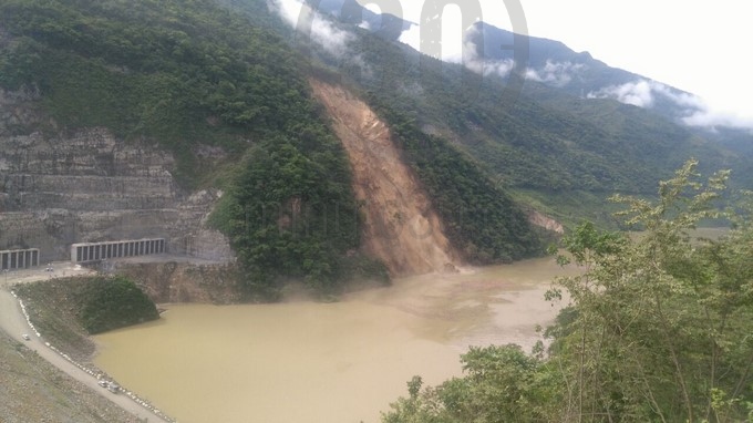 Fotos. Un nuevo derrumbe se produjo esta madrugada en Hidroituango
