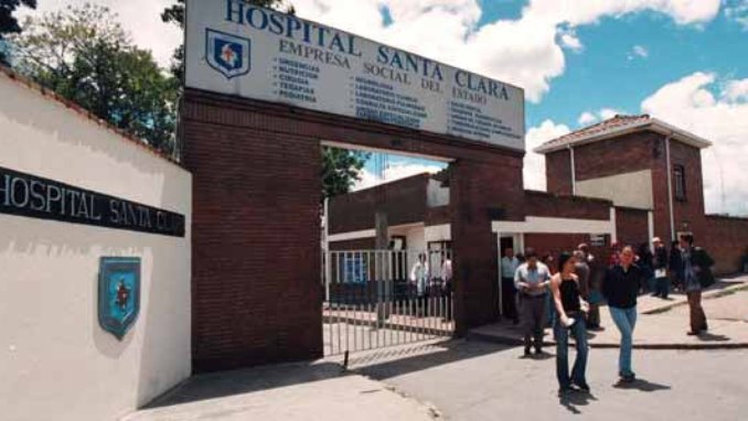 Hospital Santa Clara, donde permanece la menor de 3 años