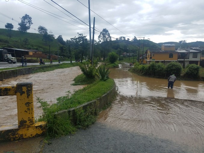 Autoridades entregan balance sobre la emergencia por temporada invernal en Donmatías
