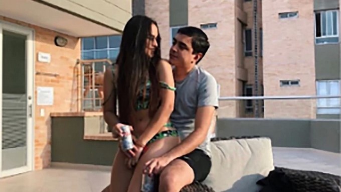 La foto que subió Jorge Mackenzie con su novia