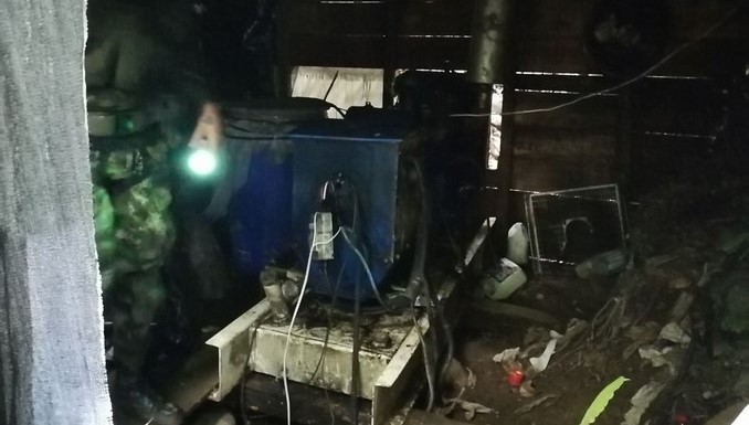 En Nariño las autoridades destruyeron laboratorio artesanal en el que procesaban cocaína