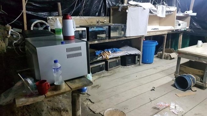Destruyeron gigantesco laboratorio para producir cocaína en el Cauca