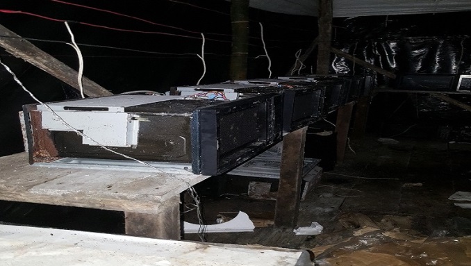 Laboratorio subterráneo de cocaína en Tumaco