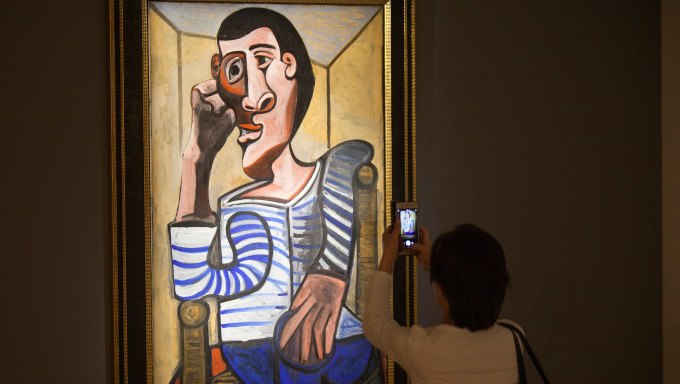 ¡Qué dolor! Un Picasso valorado en 70 millones de dólares se daña días antes de ser subastado