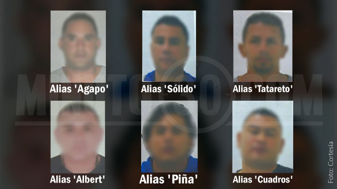 Asegurados varios miembros de 'Los Pachelly', que delinquen en varios municipios del Valle de Aburrá