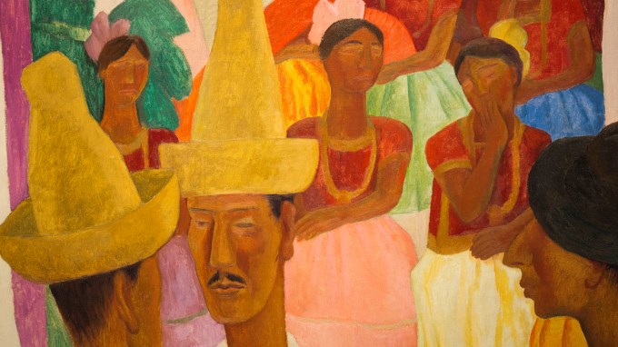 Precio récord para “Los Rivales” de Diego Rivera