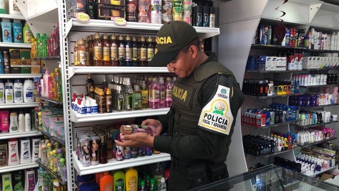 De China, Francia y Estados Unidos era procedente la mercancía de contrabando decomisada en el Valle de Aburrá