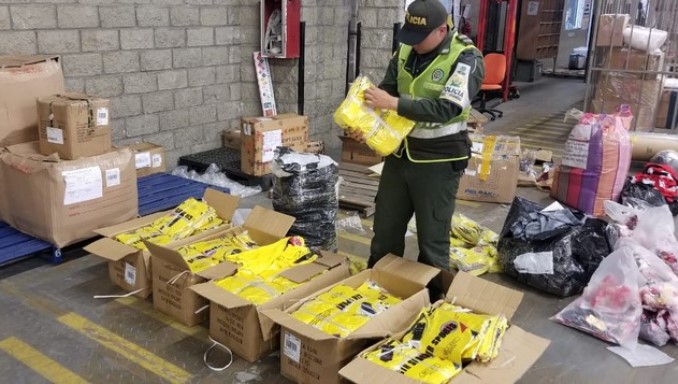 De China, Francia y Estados Unidos era procedente la mercancía de contrabando decomisada en el Valle de Aburrá