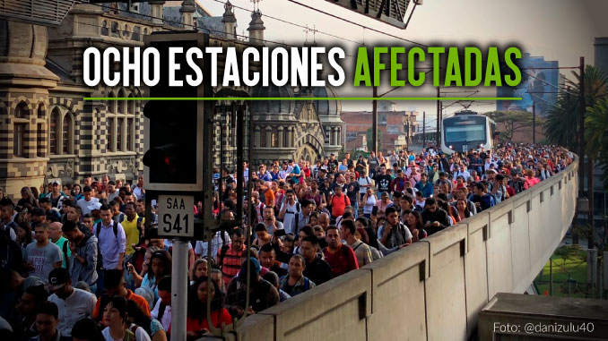 El caos en el Metro tras inconveniente técnico