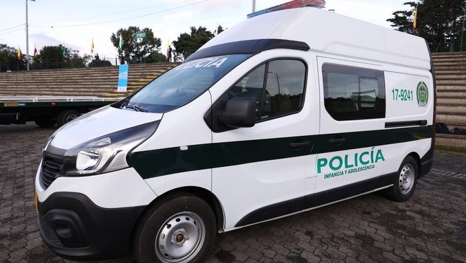 FOTOS: Policías, motos y vehículos llegan para reforzar la seguridad en Bogotá 5 Policías, motos y vehículos llegan para reforzar la seguridad en Bogotá
