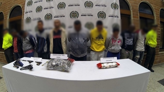 Así cayeron varios integrantes de 'Los Chamizos' y '13 de Noviembre'