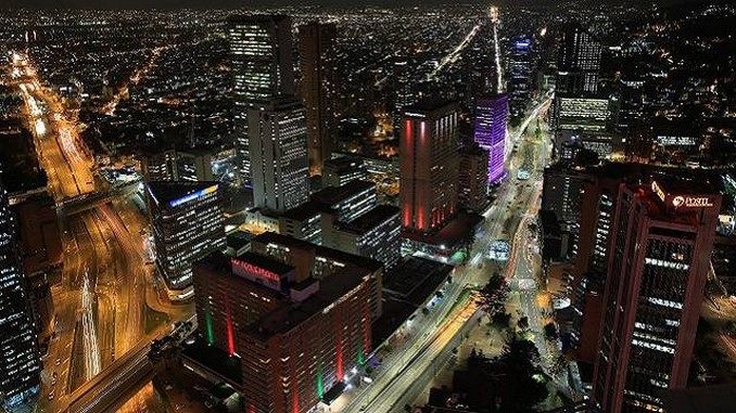 Panorámica de Bogotá