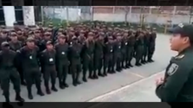 Policías les gusta la rumba