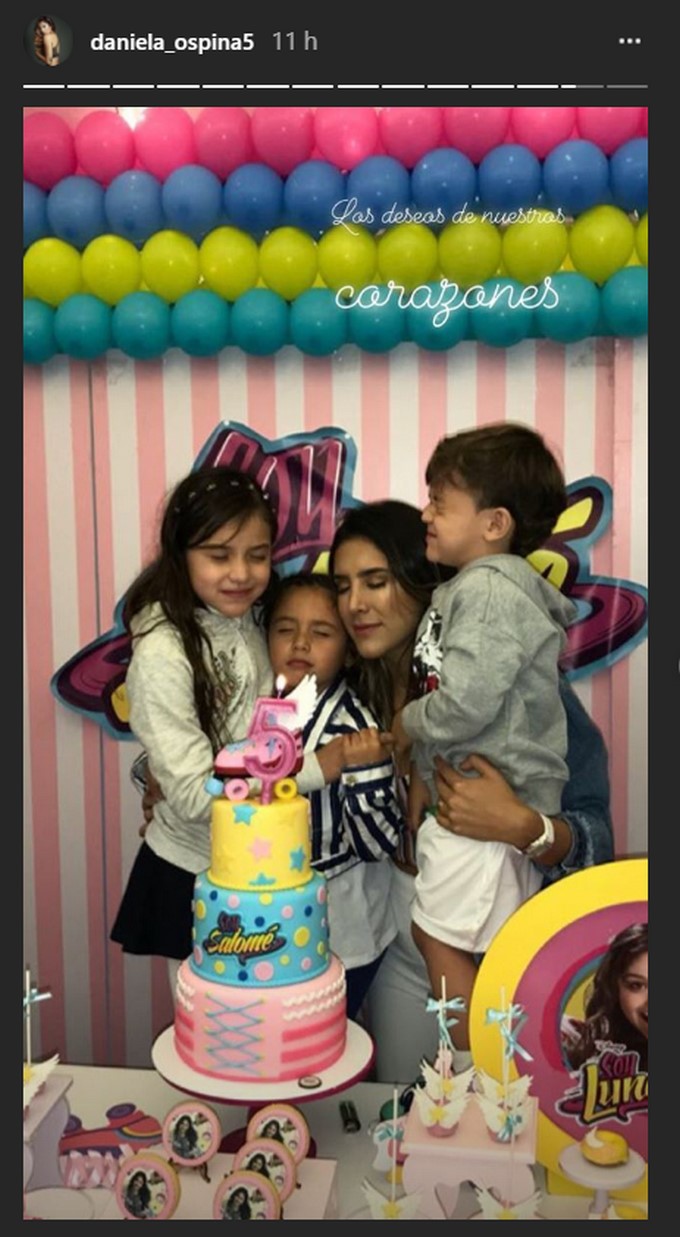 Salomé Rodríguez/ Captura tomada de Instagram: @daniela_ospina5