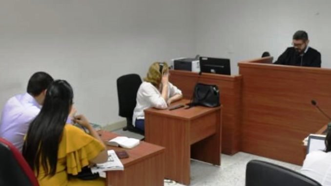 Audiencia contra Silvia Gette Ponce