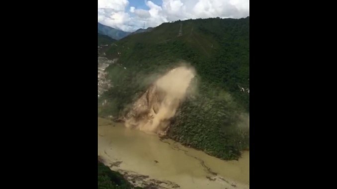 VIDEO: Registran nuevo taponamiento en el túnel de Hidroituango