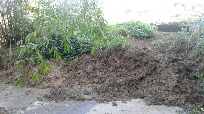 Cierre en vía de Fredonia por pérdida de banca