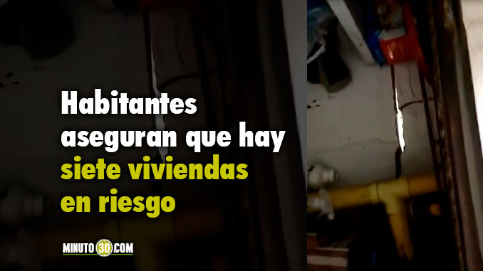 Fuertes lluvias causaron grietas en varias viviendas de Andalucía - La Francia