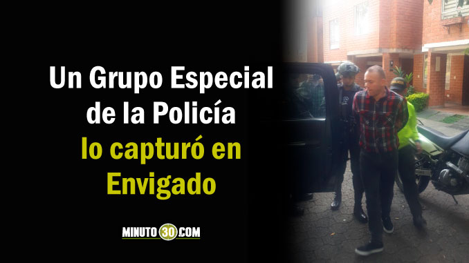VIDEO y FOTOS: Así le cayeron a "Diomedes" en Envigado 2 Captura de alias Diomedes