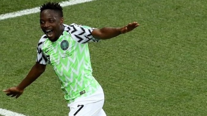 Ahmed Musa hace historia en el Mundial con Nigeria