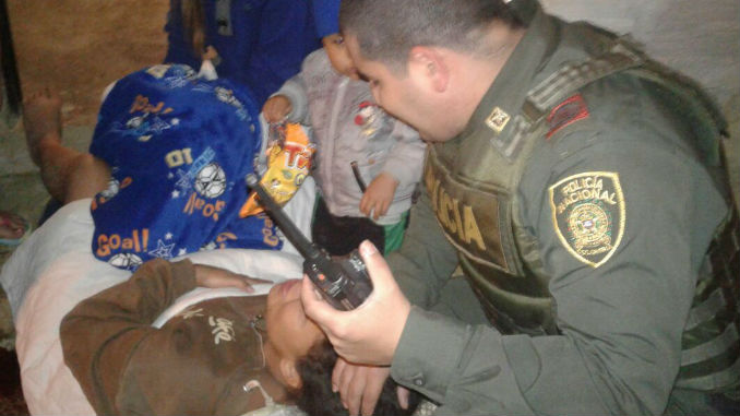Mujer de 18 años dio a luz en Manrique asistida por agentes de Policía 3 Bebe_2