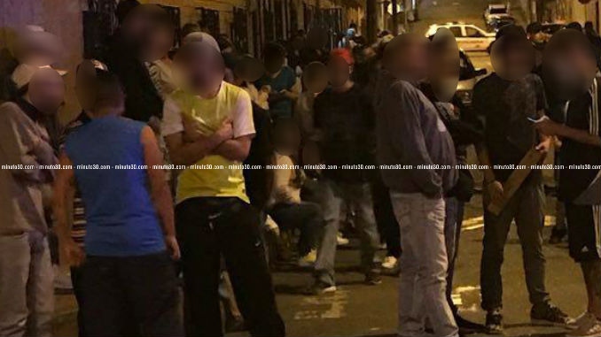 FOTOS: Tensa situación en las afueras de la vivienda en Caldas donde habría sido asesinado un bebé de ocho meses