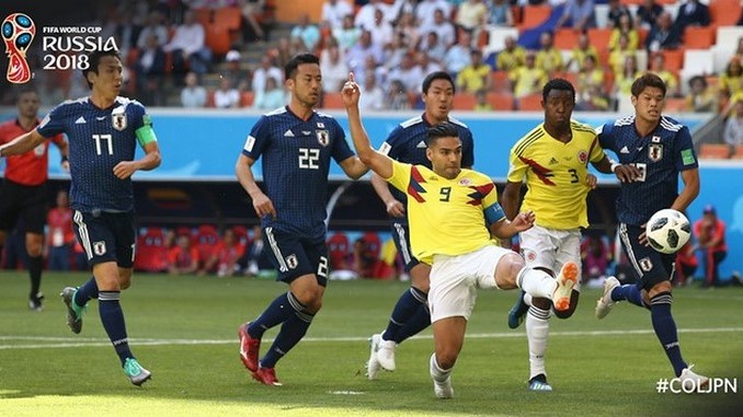 Entrenador de Japón reconoció que fue una gran ventaja tener un jugador de más 1 Colombia vs Japon 1 Copiar