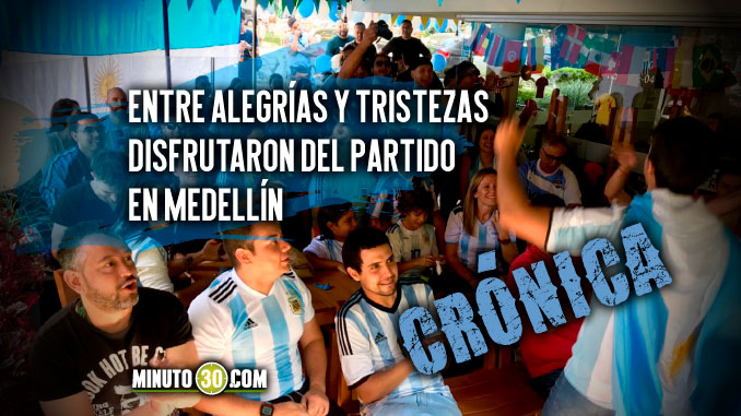 Colonia argentina vivió montaña rusa en el partido ante Francia