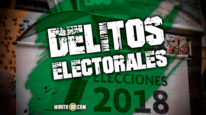 Varias capturas se han registrado en el país por delitos electorales, entre ellos un testigo que votó en dos mesas