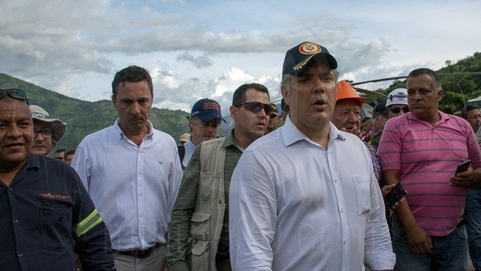 EN FOTOS: Así fue la visita del presidente electo Iván Duque por el proyecto Hidroituango