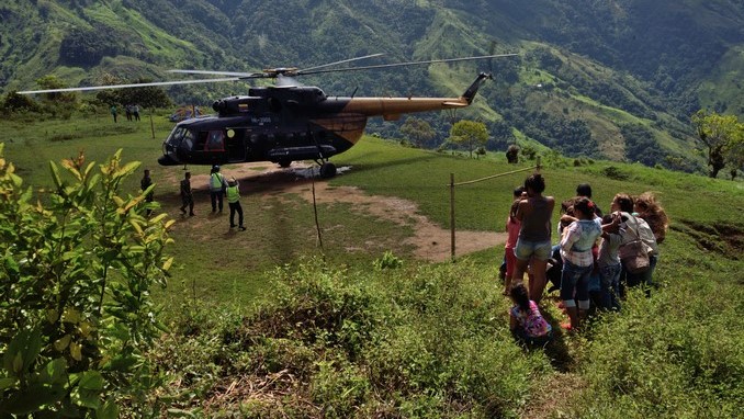 Familias afectadas por crisis en Hidroituango recibieron ayudas humanitarias